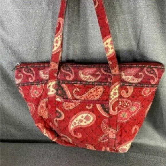 Jordan Accessories NYC Pink Paisley Handbag with Wallet attached inside. 10x10 - Picture 1 of 9